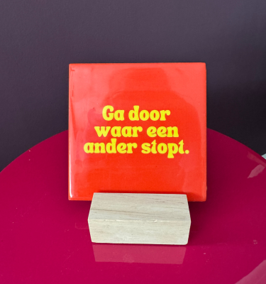 tegeltje