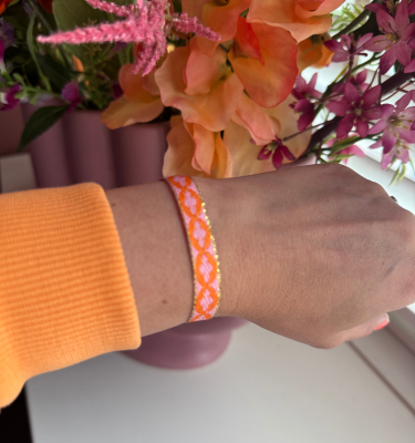 armbandje oranje