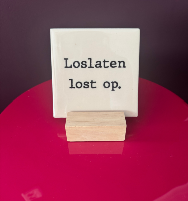 tegel loslaten